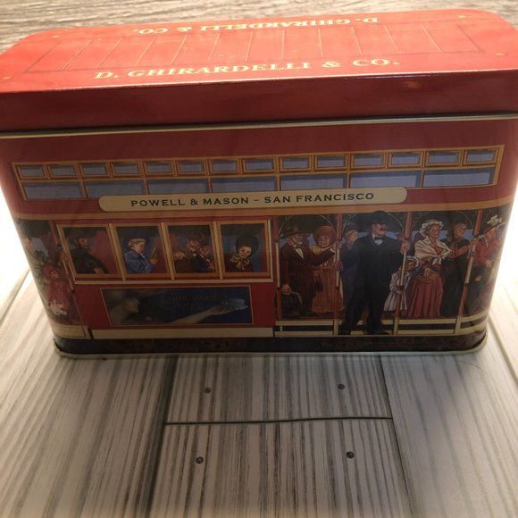 Collectible Ghiradelli Chocolate Cable Car Tin - Picture 2 of 5